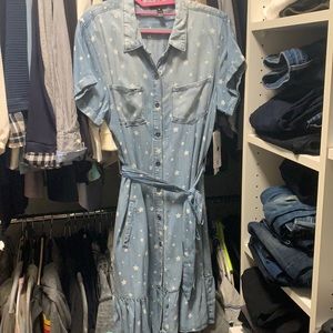 Denim Star Dress